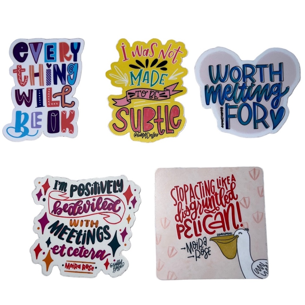 Sticker Set by Natterdoodles